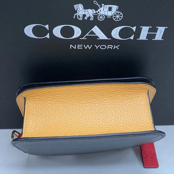 Coach Disney Mickey Mouse X Keith Haring Mini Brynn Crossbody Leather Purse Bag - Picture 6 of 8